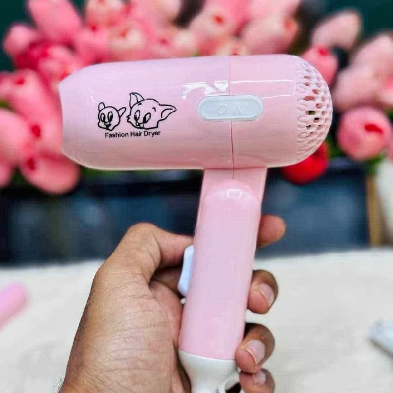 Portable mini hair dryer multicolor