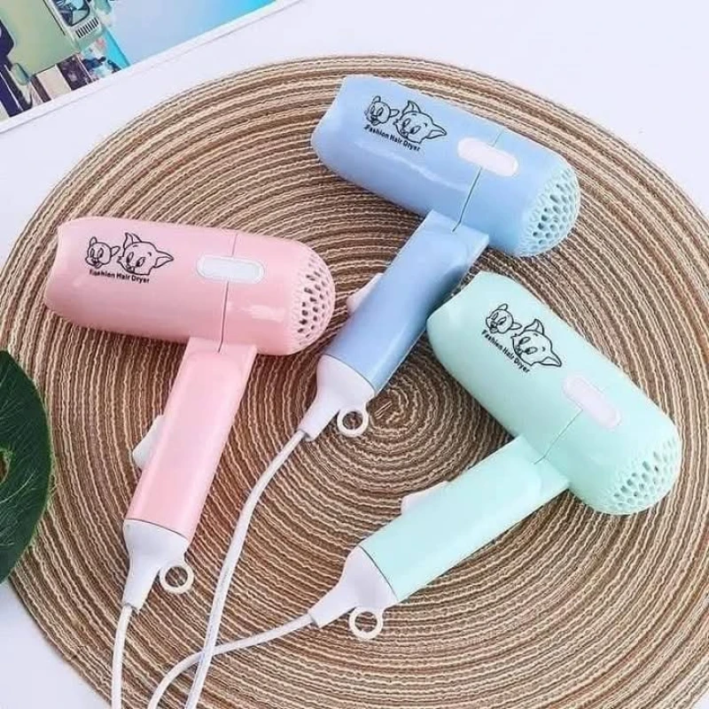Portable mini hair dryer multicolor