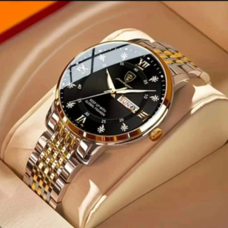 Poedagar 836 Stainless Steel Men Watch