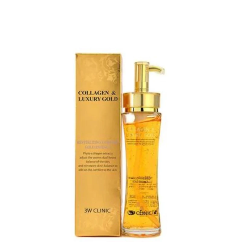 3W Clinic Collagen & Luxury Gold Essence – 150ml