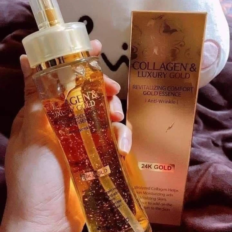 3W Clinic Collagen & Luxury Gold Essence – 150ml